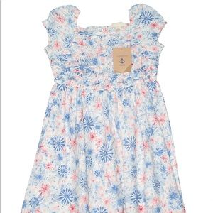 Free ship!🆕 Land’s End 🦋 Ruffled Floral Dress 🦋